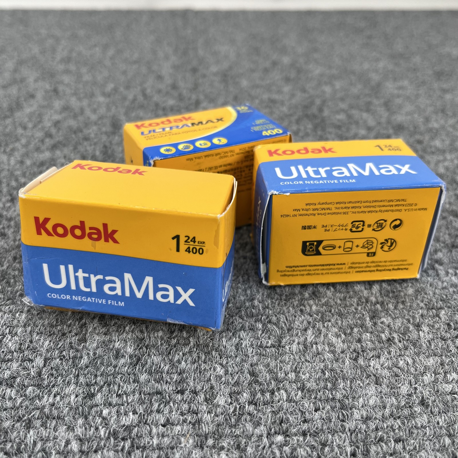 Kodak UltraMax 400 35mm Color Negative Film 24/36 Exp 3 Rolls ISO 400 Exp 2025