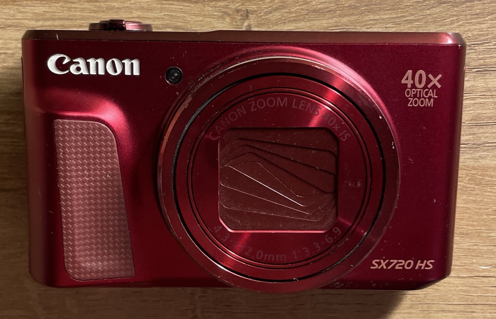 CANON PowerShot SX720 HS 20.3MP 40x Zoom Red Digital Camera Tested MUST READ!