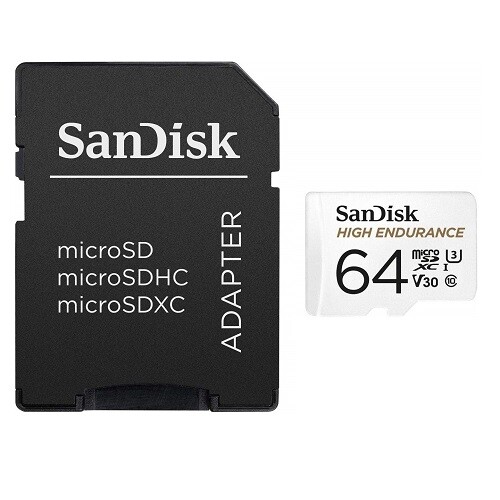 SanDisk Max Endurance Micro SD Memory Cards Security Cams Dash Cams & Cameras