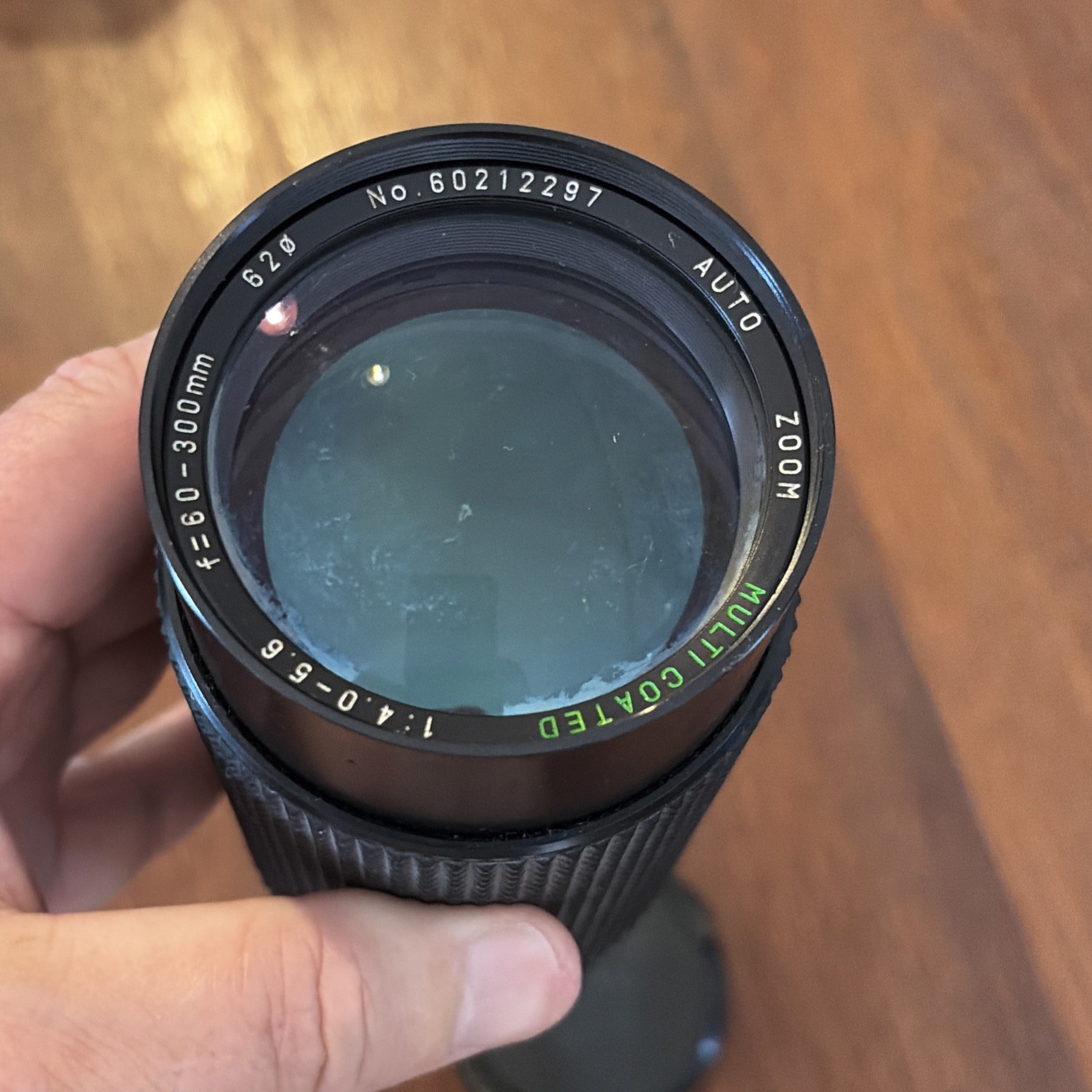 Sears Model 202 Camera Lens 60-300mm 7368400 1:4.0-5.6 Auto Zoom fits Canon AE-1