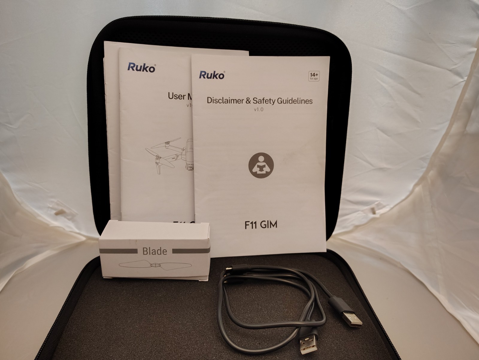 Ruko F11 GIM Ready-to-Fly Camera Drone w/ Remote Controller… never flown