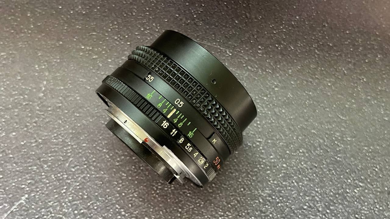 Helios-81H 50mm f/2 Lens Nikon F Mount MC USSR Swirly Bokeh Portrait