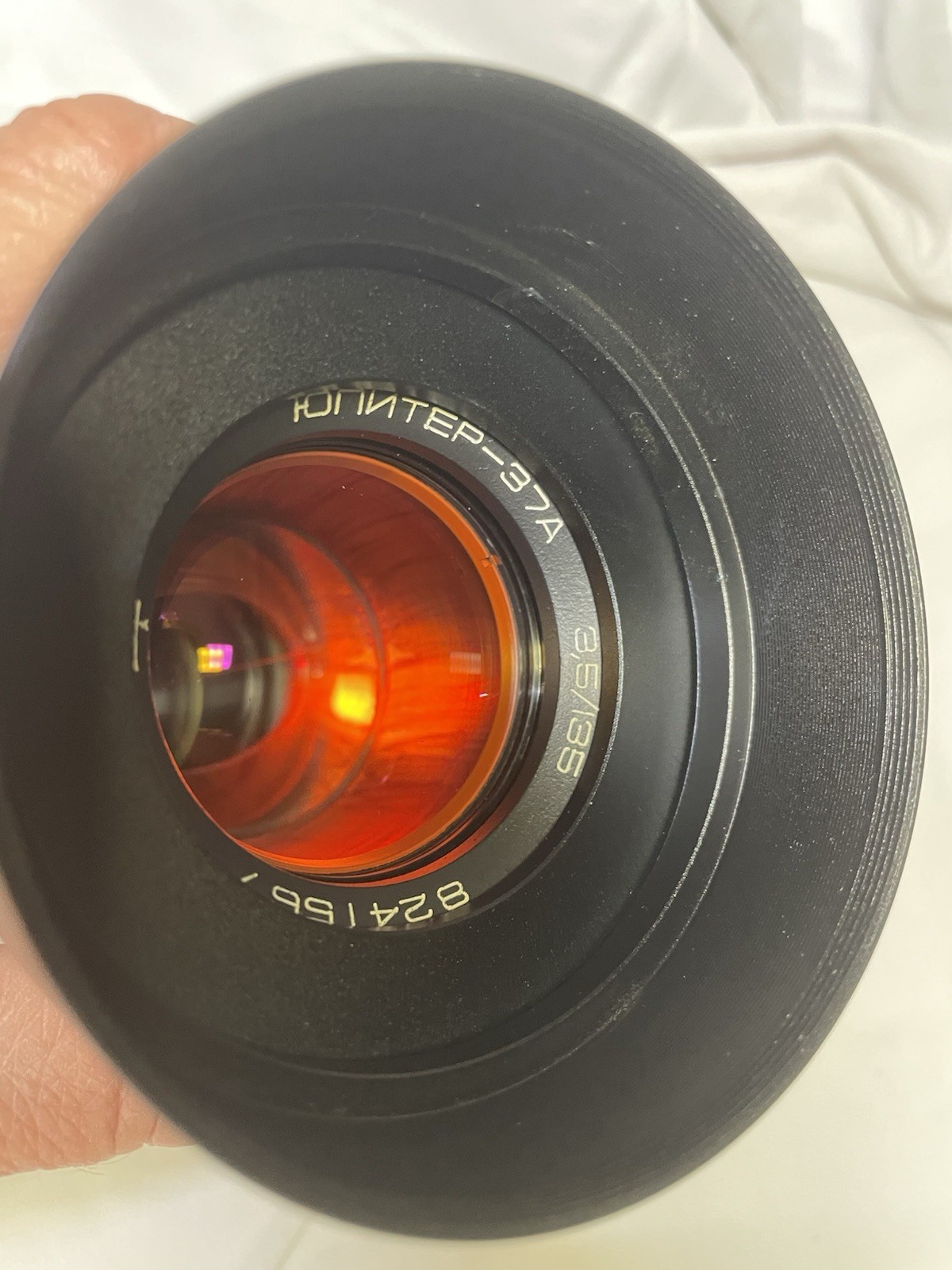 PL Mount Cine Mod Soviet Lenses Anamorphic Amber (w/Sony E Adapter) US SELLER