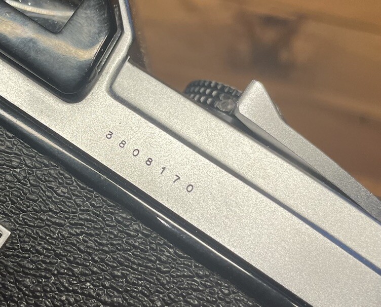 *Rare Meter Works : Near Mint ++* Konica FM Film Camera Hexanon 52mm F/1.8 Lens