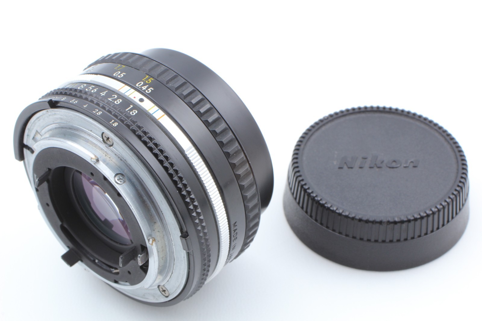 “NEAR MINT+++” Nikon Nikkor Ais Ai-s 50mm f/1.8 pancake Lens F3 FM2 FM3A JAPAN