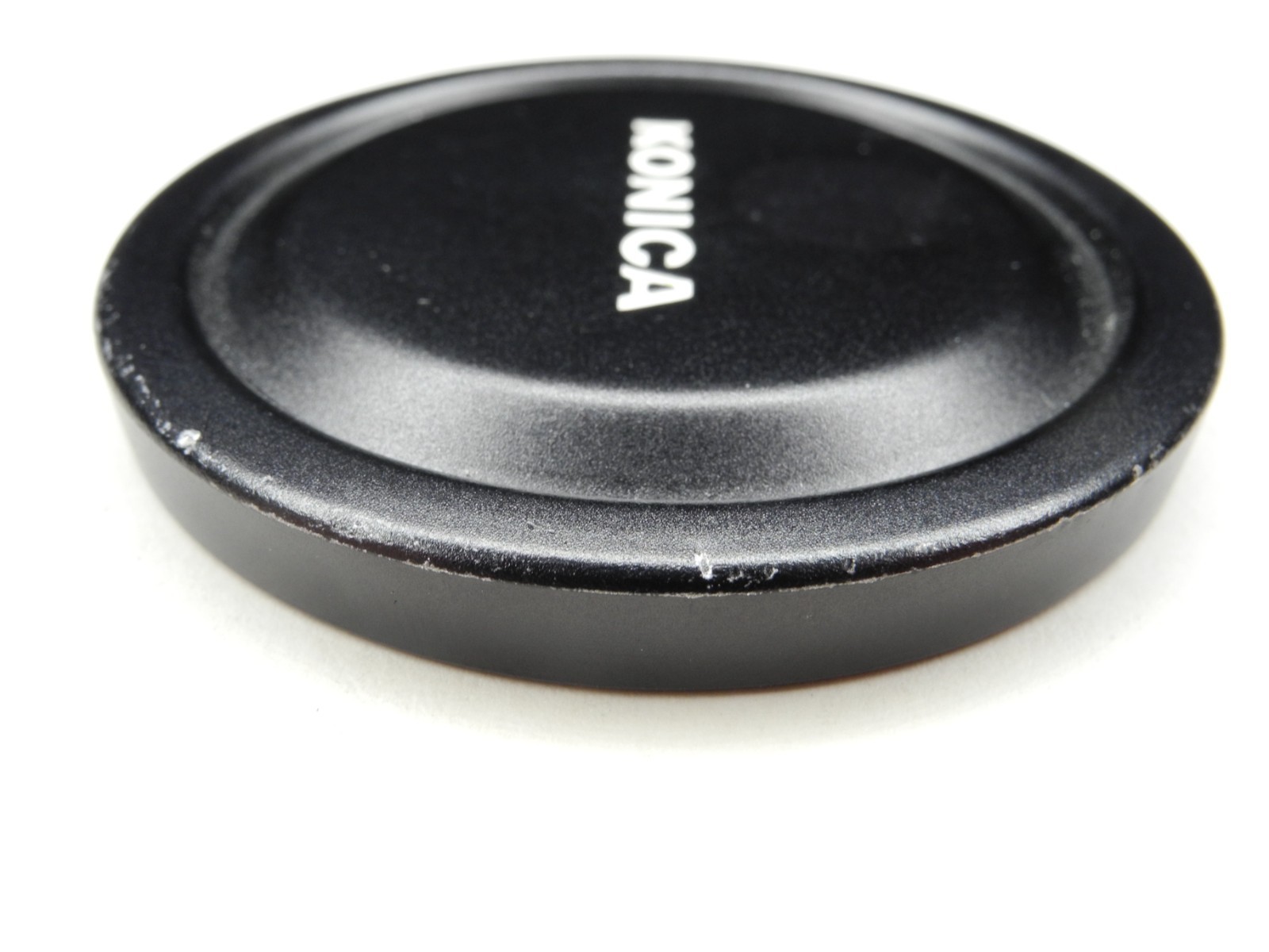 Konica 57mm Push On Metal Front Camera Lens Cap For 55mm Filter Ring