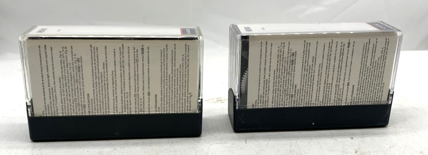 VHS-C Camcorder Cassette Tapes Lot Of 6 READ DESCRIPTION!