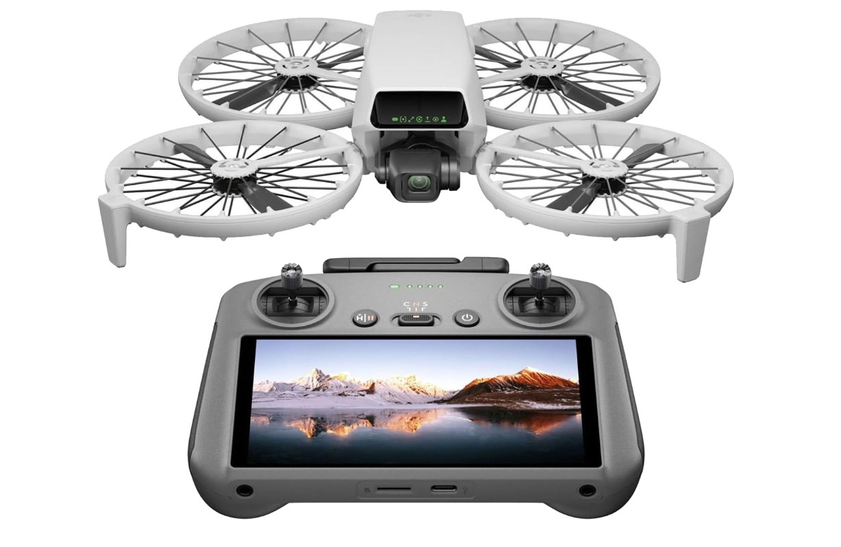 DJI Flip RC 2 Drone 249g 4K 60fps HDR 48MP O4 13km 31min Foldable Guard