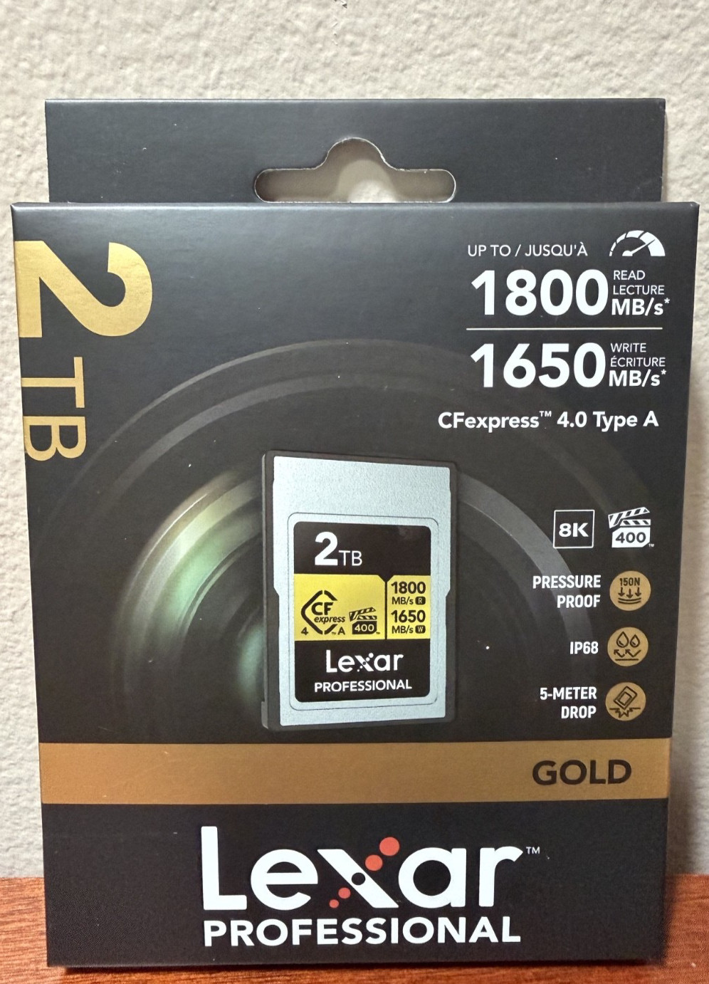 Lexar Professional Cfexpress 4.0 Type A 2TB Memory Card New in box