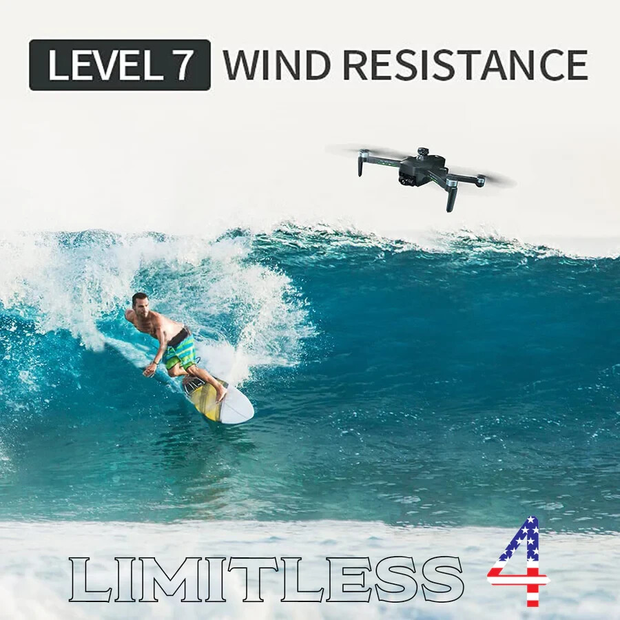 Drone X Pro LIMITLESS 4 Camera Drone for Adults – GPS 4K UHD Drones with