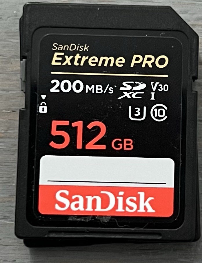 Sandisk 256GB Extreme Pro SD Card 200MB/s SDSDXXD-256G-GN4IN Nikon & More