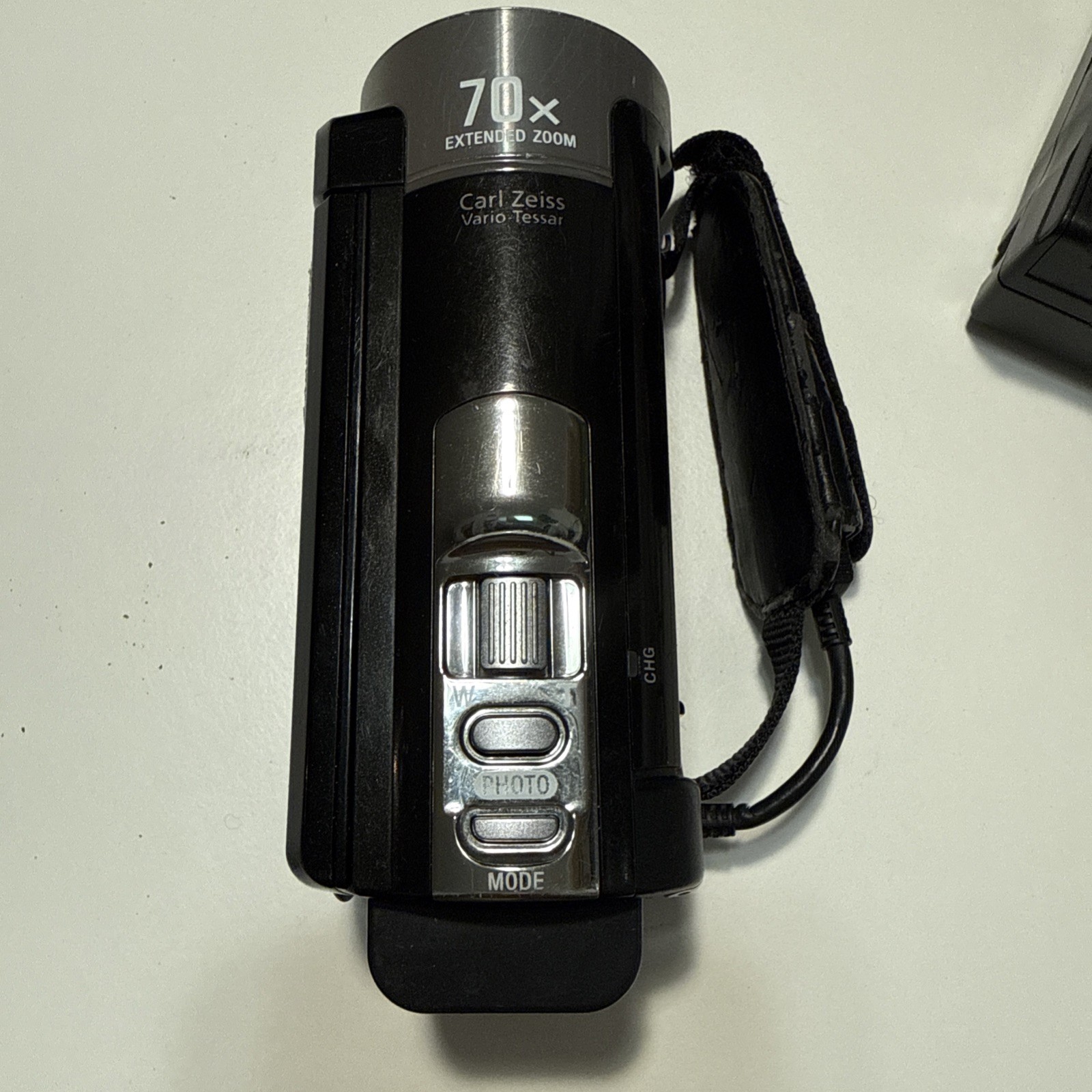 [As-is] Sony Handycam DCR-SX85 Black Video Digital Camcorder 70x Zoom TESTED
