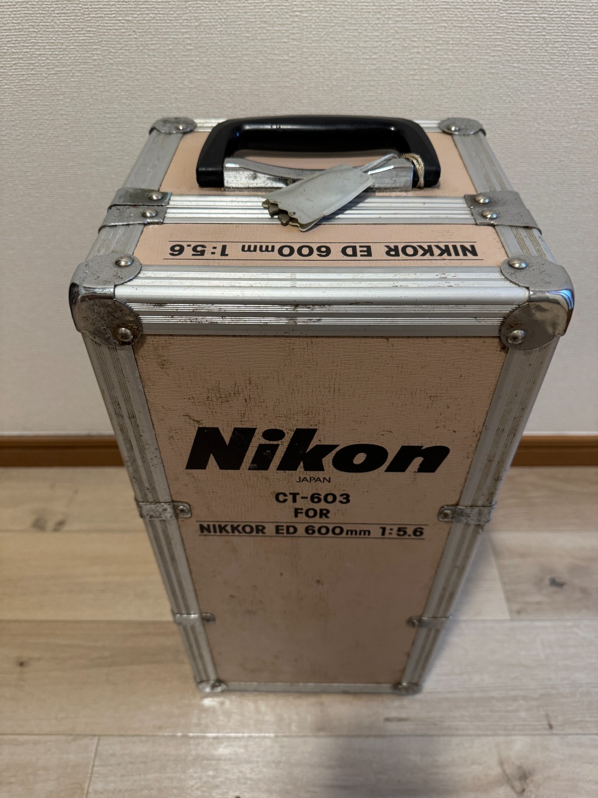 [Exc+4 in Trunk] Nikon Ai-s Nikkor 600mm f5.6 ED IF MF Telephoto Lens From JAPAN