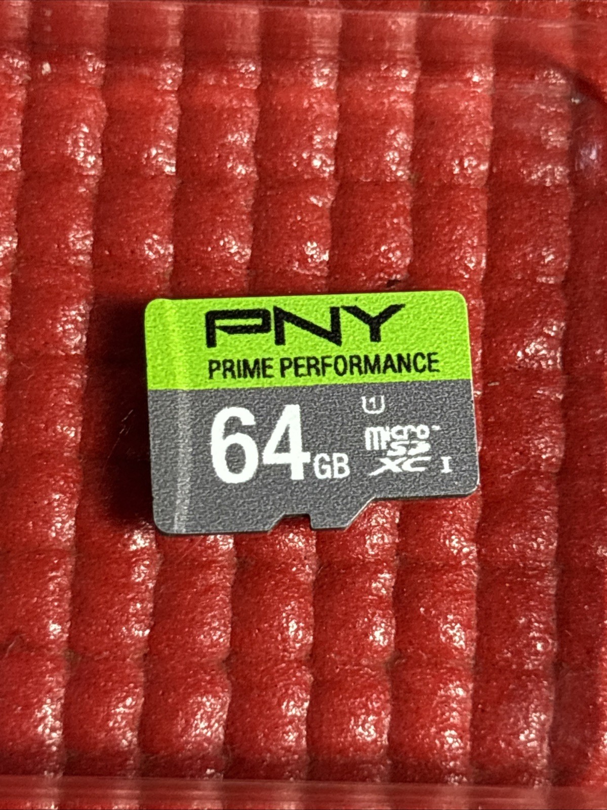 PNY Prime Performance 64 GB MicroSDXC I U1 Quick Speed Fast
