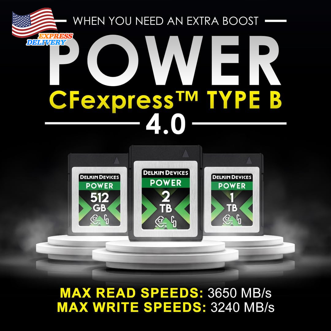 1TB Cfexpress Type B 4.0 Memory Card for Digital Cameras FREE SHIPPING USA