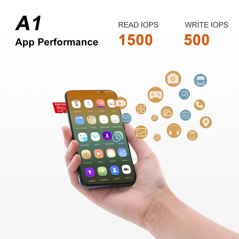 Micro SD Card Ultra Memory 128GB 256GB 1TB 2TB for Phone Tablet Security Camera