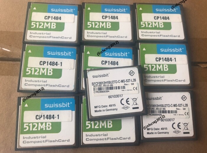 10PCS Swissbit 512MB industrial CompactFlash CF Memony Card