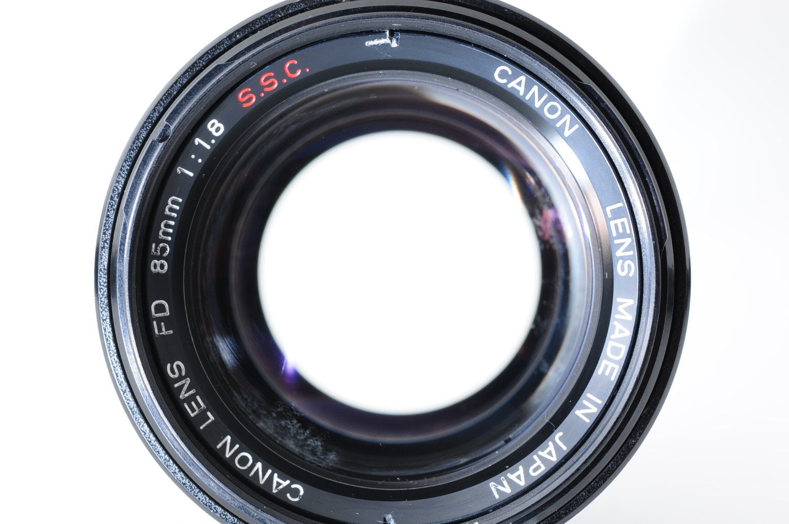 [EXC+5] Canon FD 85mm f/1.8 S.S.C. SSC Prime Portrait MF Lens From JAPAN