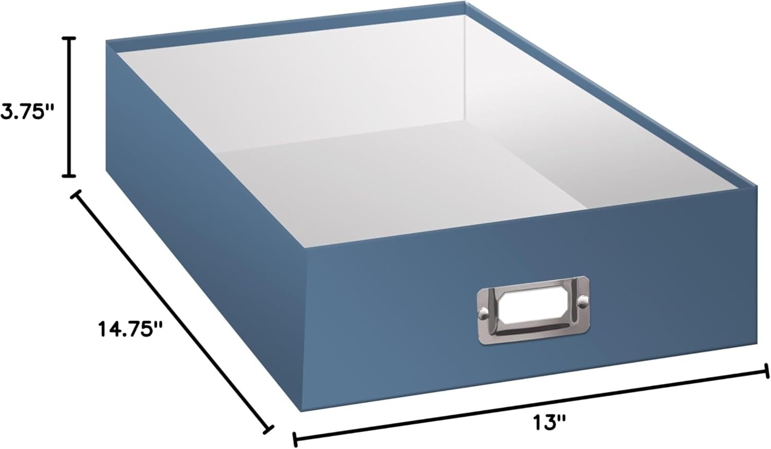 Pioneer Scrapbooking Storage Box – Sky Blue (Same Shipping Any Qty)