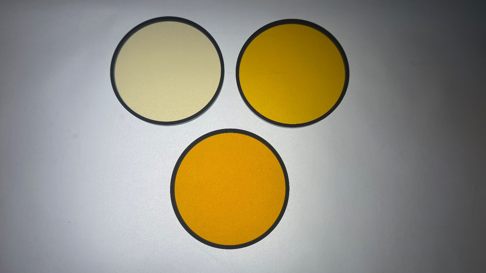 Tiffen Filter 4 1/2” Round Straw Effect with 3 Effects. 1, 2 And 3.