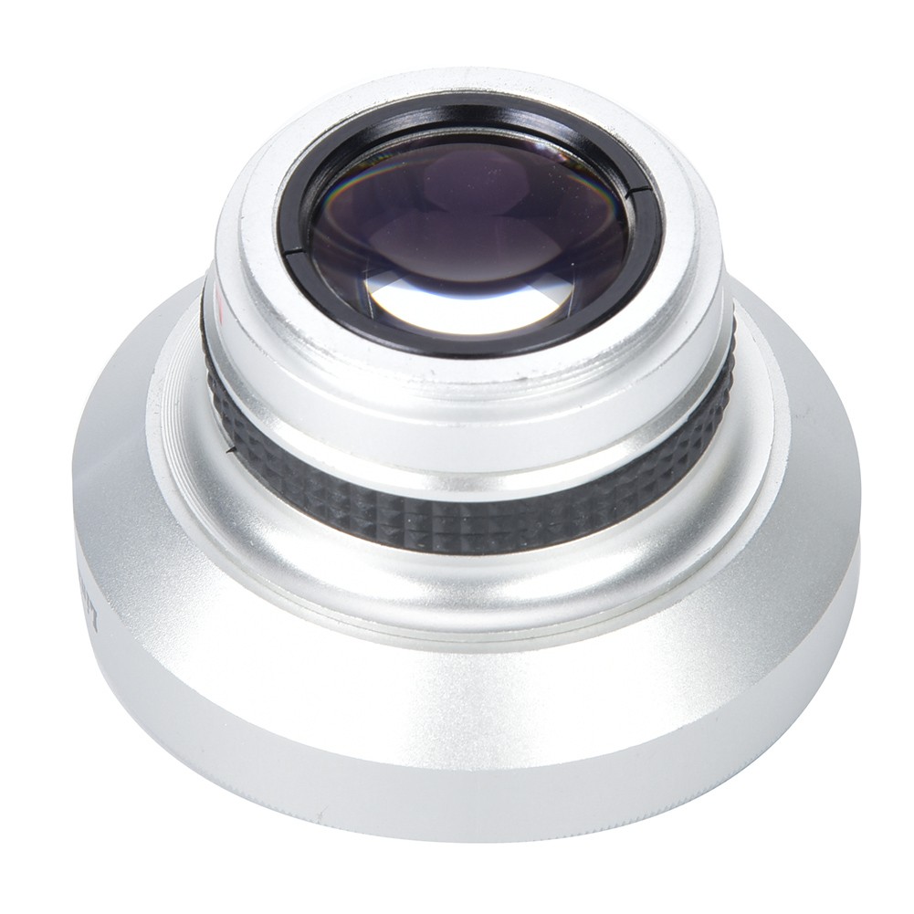 Silver Strong Applicability 37mm 0.25X Super Fisheye Additional Lens For 37mm