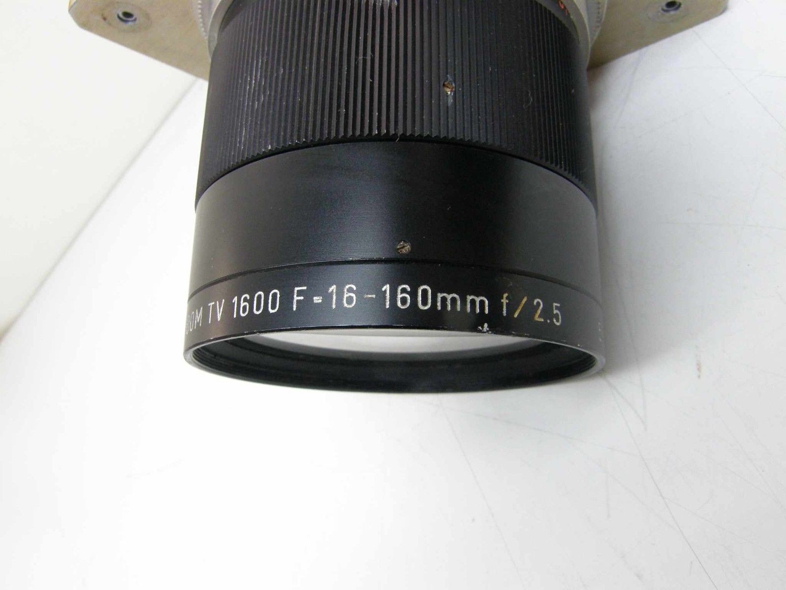 Zolomatics 1600 Zoom TV Lens F=16 -160mm f/2.5 – Vintage w/Mounts