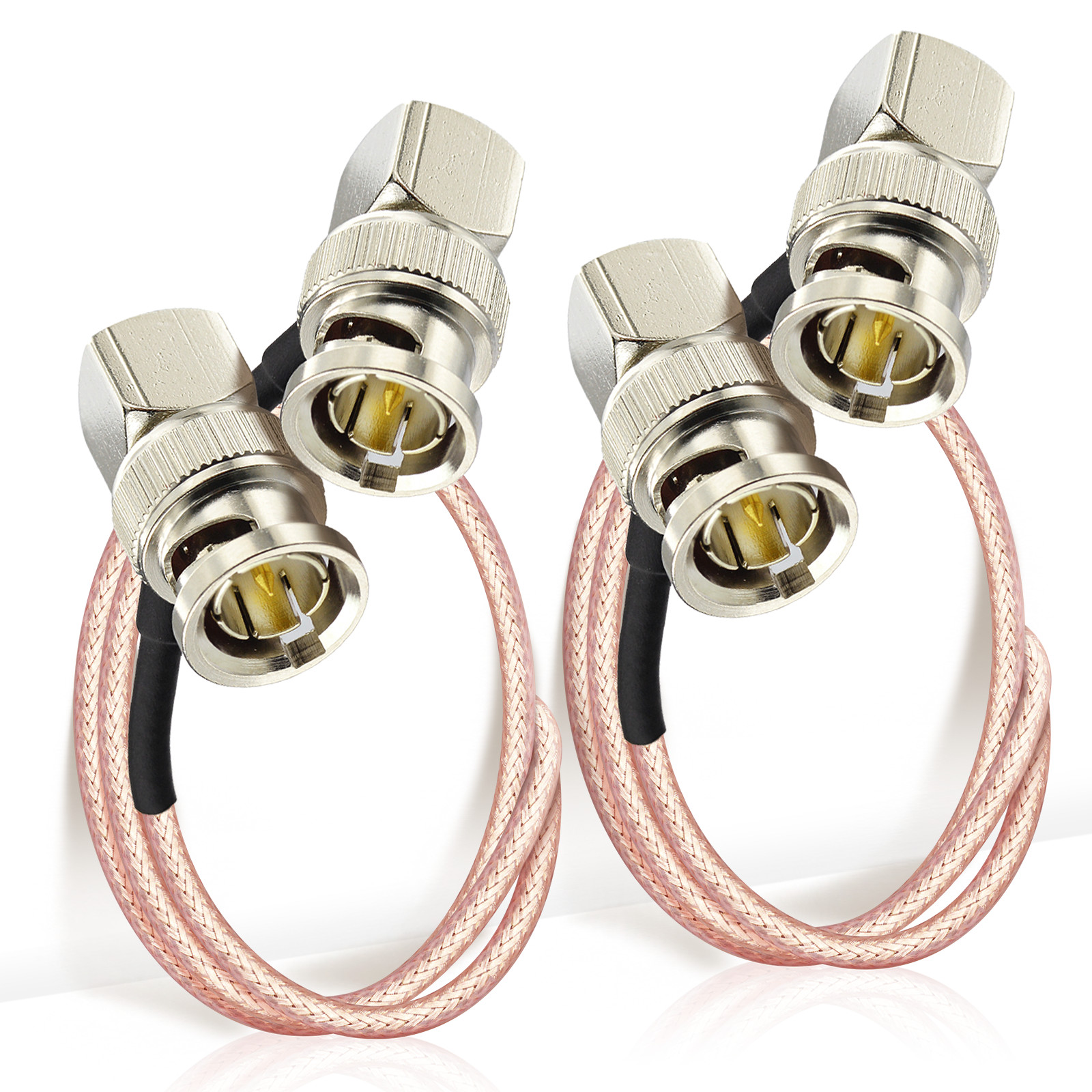 2pcs For SDI TO HDMI Converter Adapter Cable 6G 3G-SDI BNC Male Video Cable 30cm