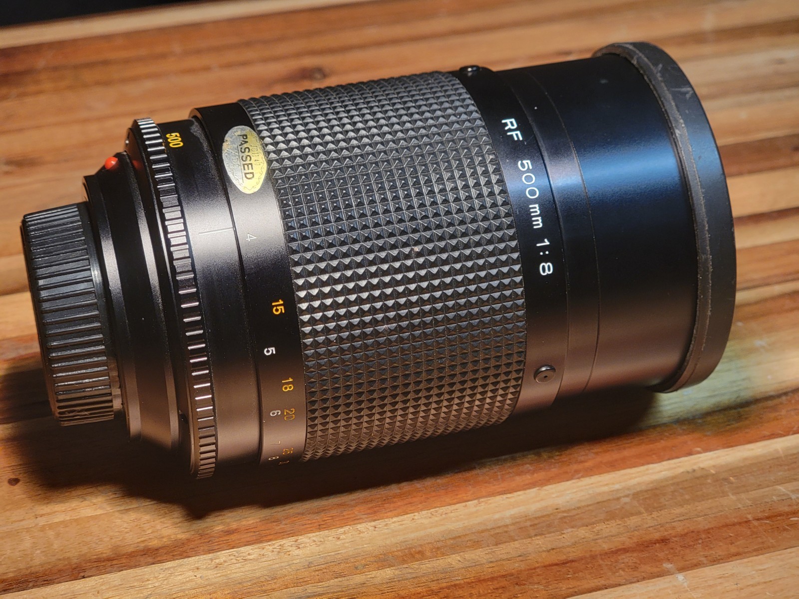 MINOLTA RF 500mm /f8 lens