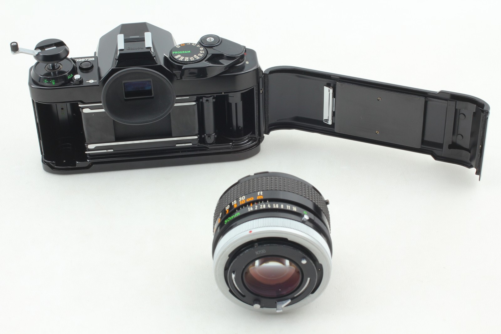 [Near MINT] Canon AE-1 Program 35mm Film Camera FD S.S.C SSC 50mm 1.4 From JAPAN