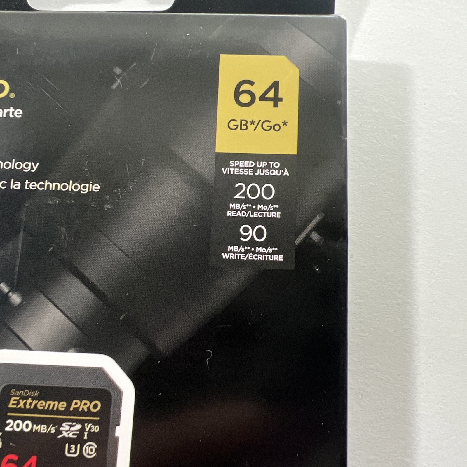 Sandisk Extreme PRO SD UHS-I Memory Card, V30 – 64GB