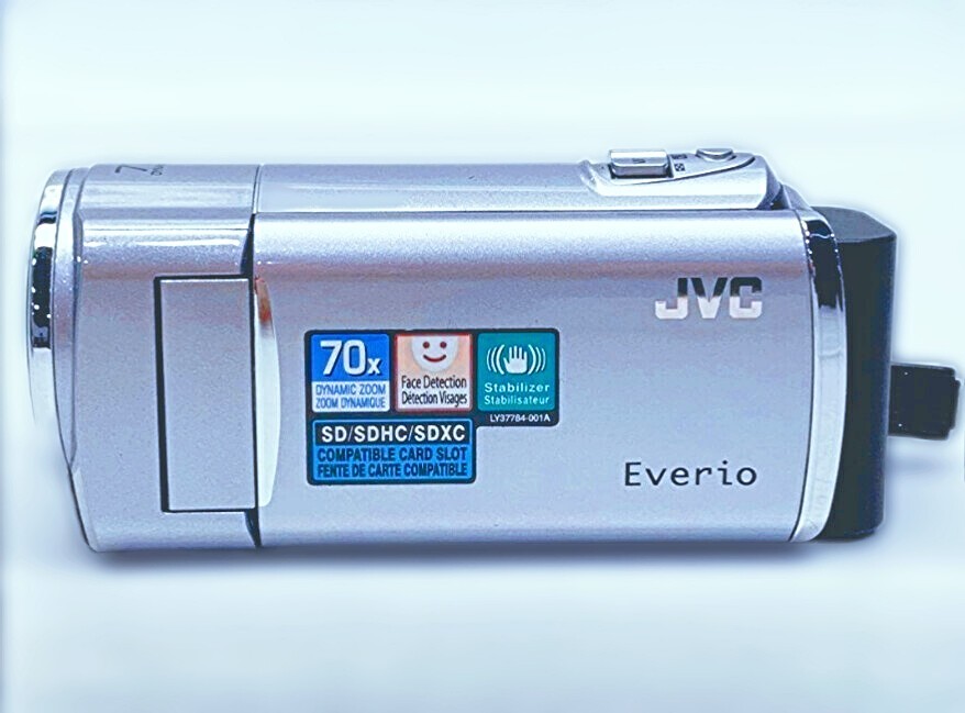 JVC Everio GZ‑MS150SU Camcorder w/ Box, Cables & Guides – Tested, Clean, Ready