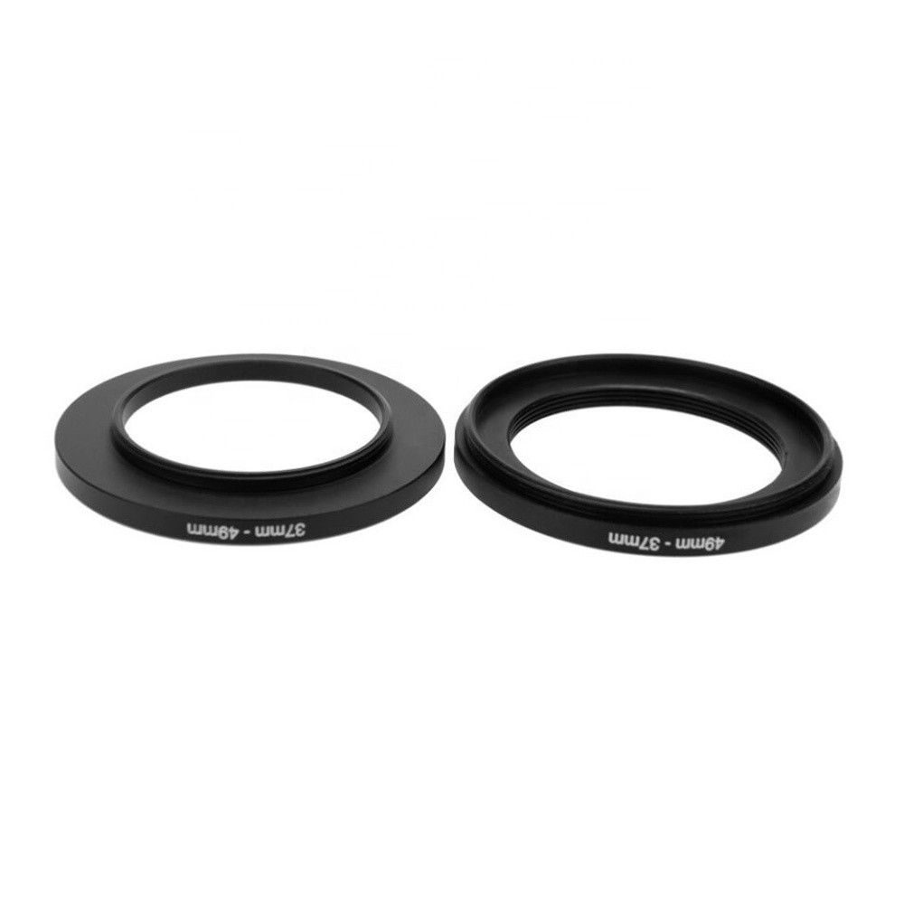 18 pcs Camera Lens Filter Step Up Down Ring Adapter Set 37- 82mm For DSLR Camera