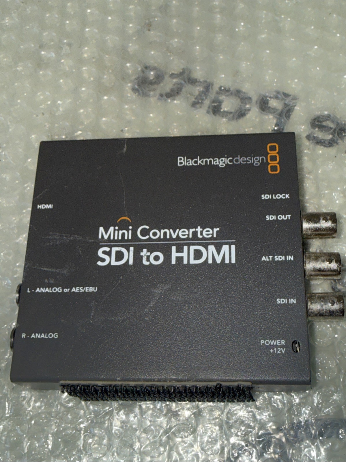 Blackmagic Design Mini Converter SDI to HDMI Only No Power Supply.