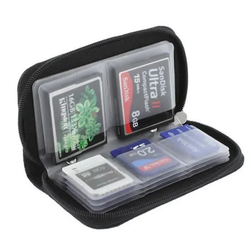 22-in-1 Memory Card Storage Case Holder for CF SD Micro SD SDHC MS DS Cards