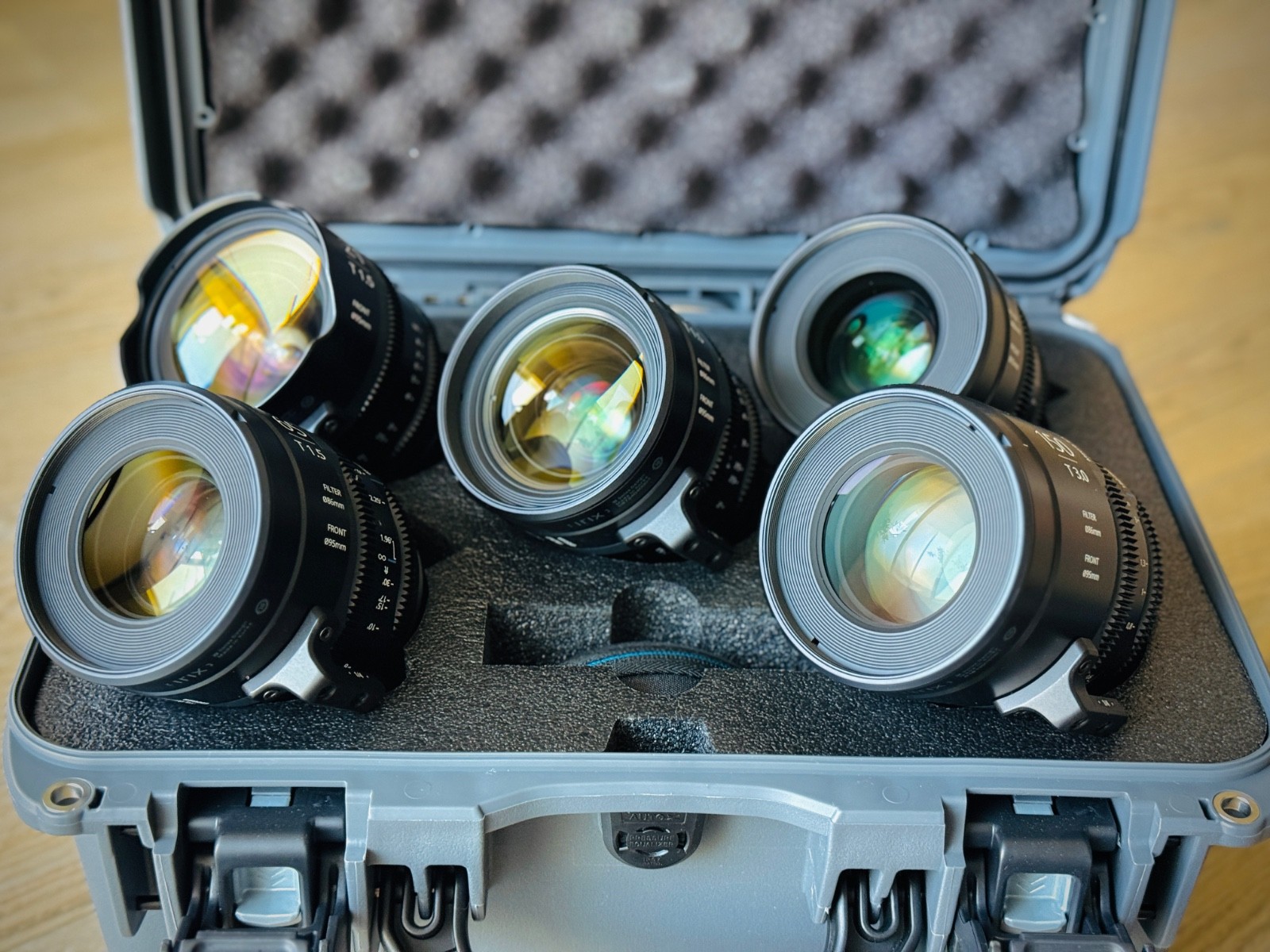 IRIX Cine Prime Lens Set – 5 Focal Lengths, PL Mount, BRAND NEW, Never Used!