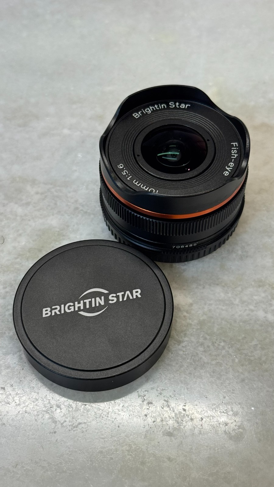 Brightin Star 10mm F5.6 Fisheye Manual Aperture, Fixed focus for Micro 4/3