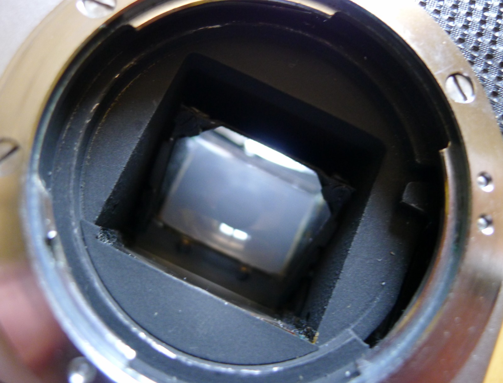 Vintage 1960’s Olympus Pen F SLR Half Frame Film Camera Body (with Fancy Red F).