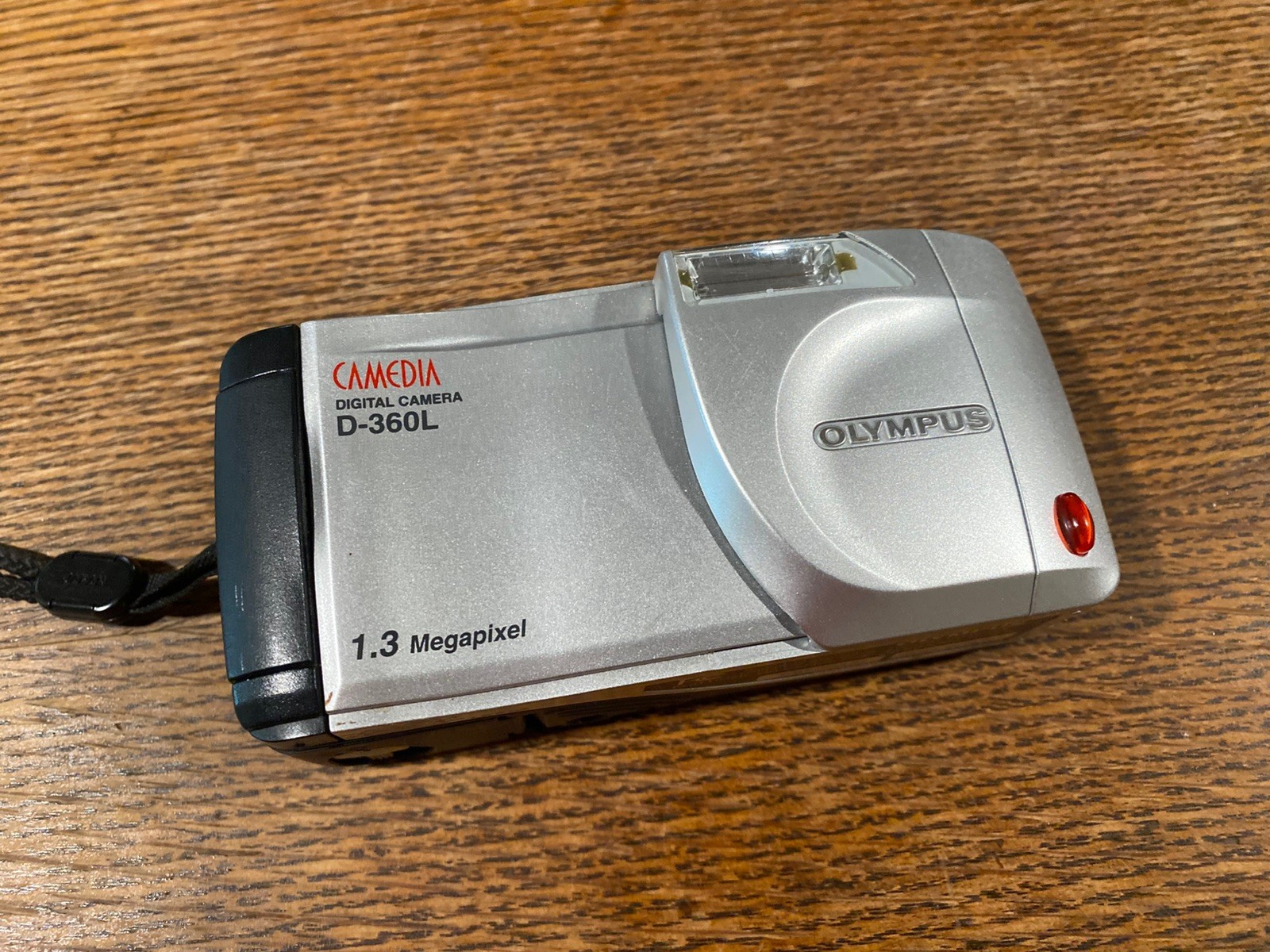 OLYMPUS D-360L DIGITAL CAMERA Box Instructions Smart Media Card FOR PARTS ONLY