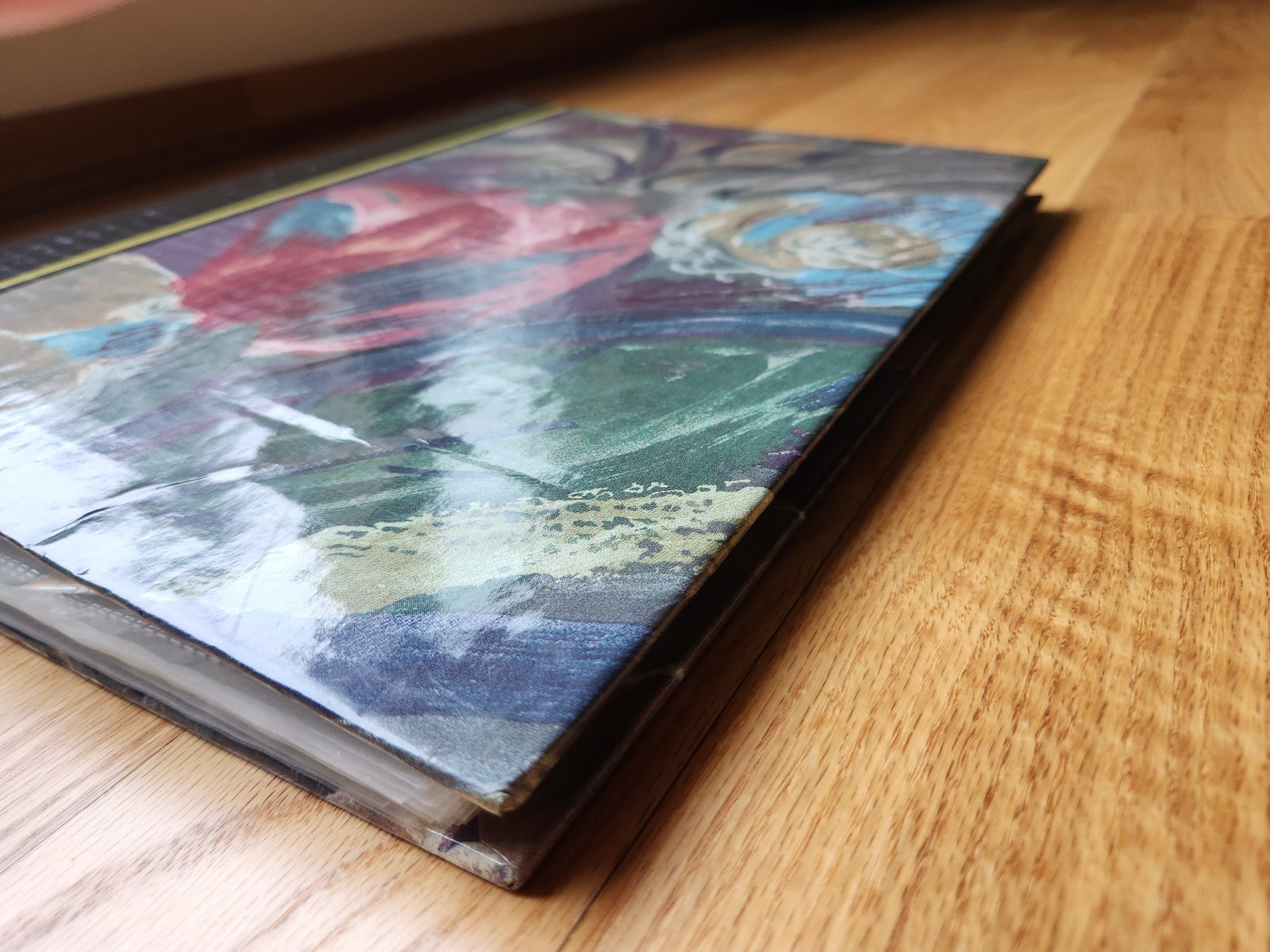 Belt Stationary Photo Album Ring Binder Vintage Flower Design Holds 4″x6″ Photos