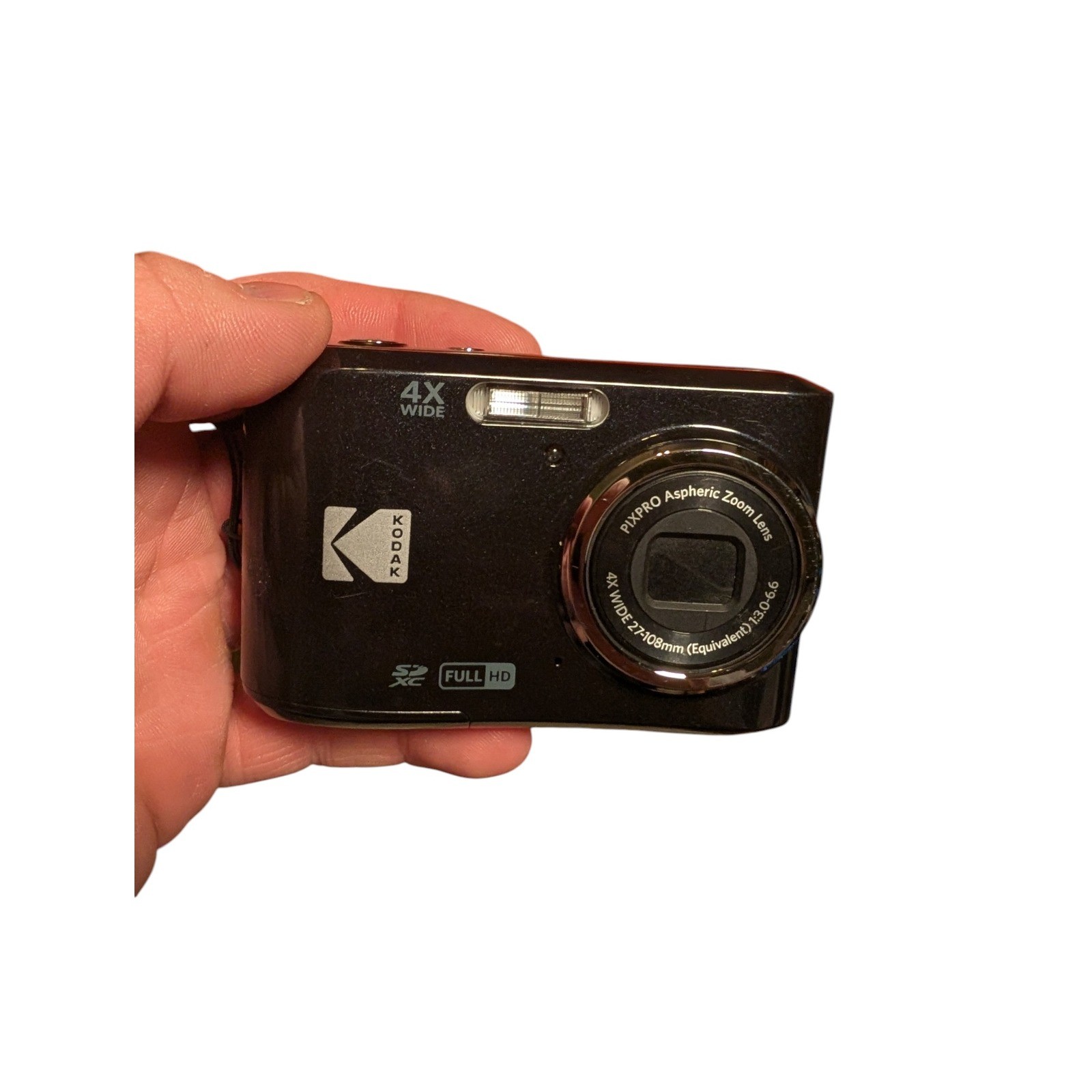 Kodak Pixpro FZ45 Digital Camera Black 16MP 4x Optical Zoom Full HD 1080p Video