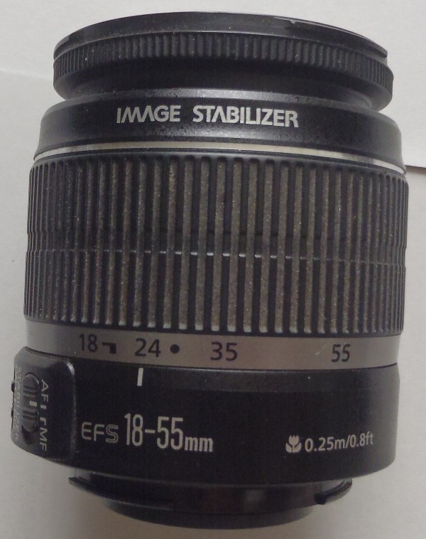 Canon Rebel XSi DSLR Camera with EF-S 18-55mm f/3.5-5.6 is Lens