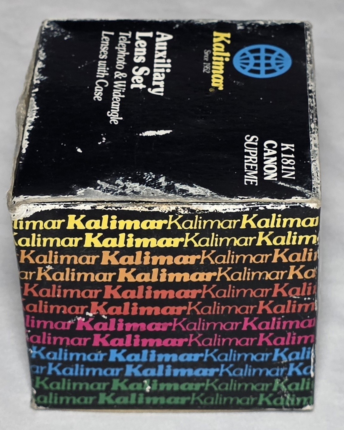 Kalimar K181N Auxiliary Lens Set Telephoto & Wide Angle for Canon Supreme NOS