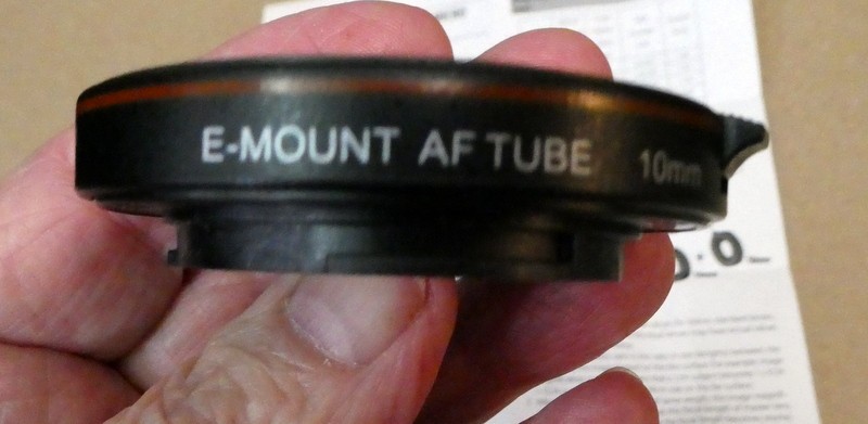 Neewer Automatic Macro Extension Tube Set – 10mm & 16mm – For Sony E-Mount