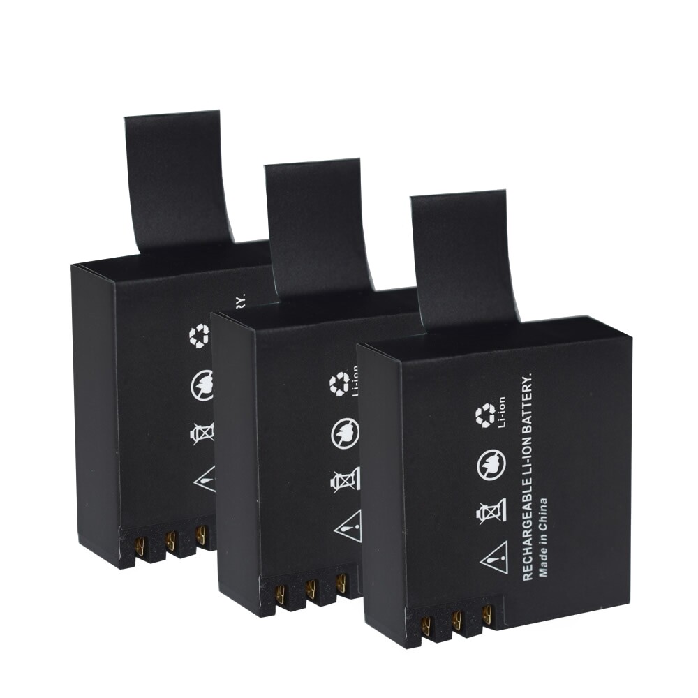 3.7V 900mAh 3.33Wh Li-ion Battery For Sports Camera SJ6000 SJ4000 SJ7000 M10