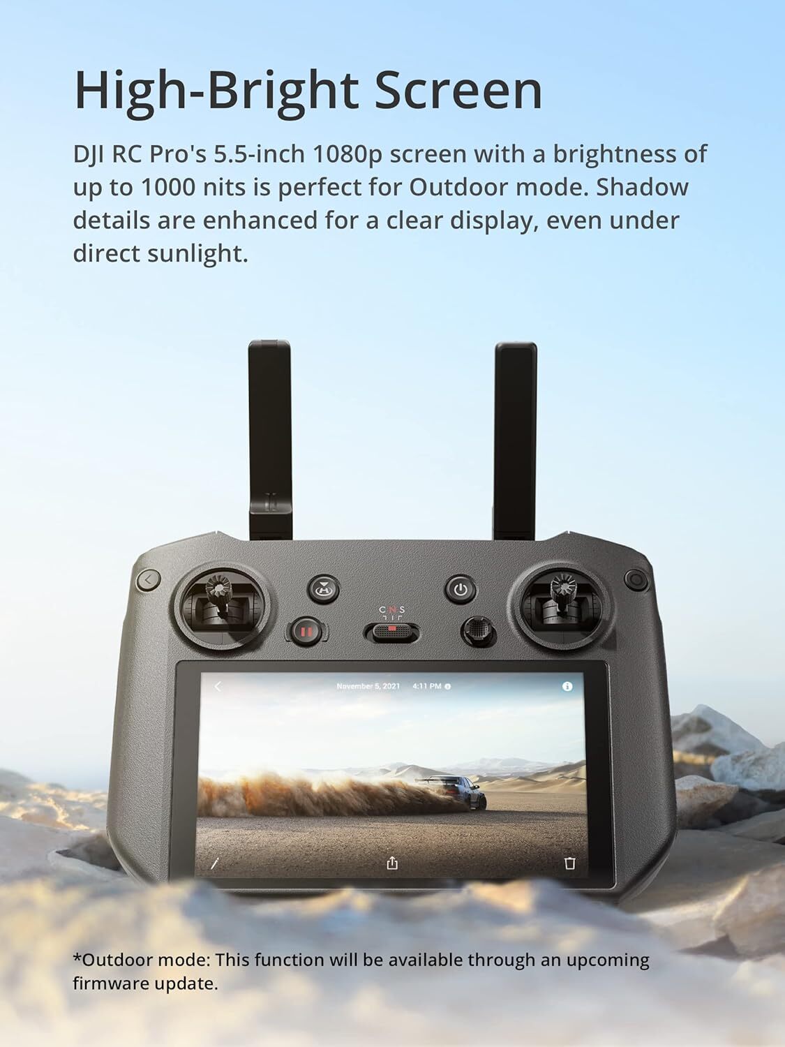 DJI Smart Control-RM500 for Mavic 2 Pro/Zoom/Air 2/2S Mini 2/Phantom 4 Pro V2.0