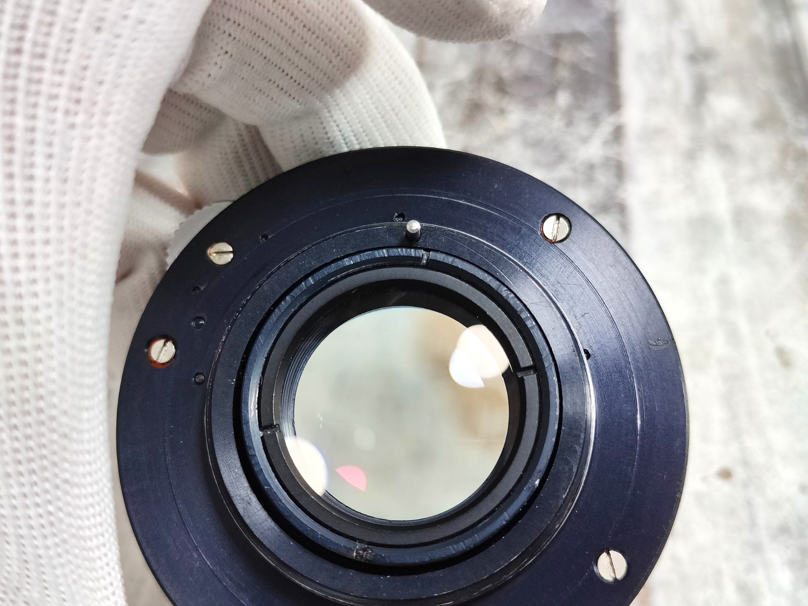 KMZ Helios 44M lens 58mm 1:2 A/M aperture fits M42 mount.