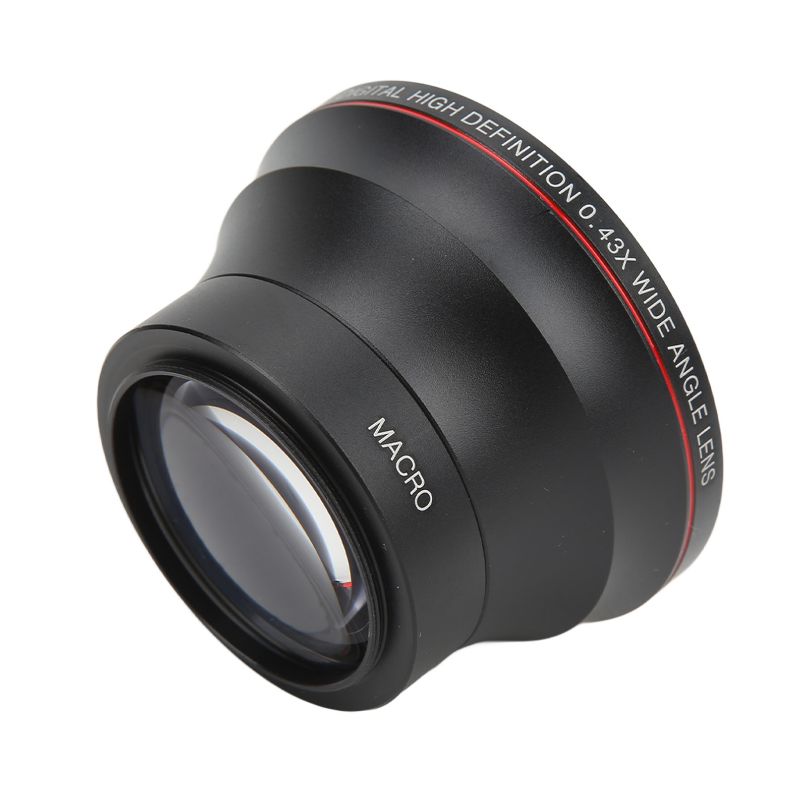 52mm 0.43X Wide Angle Lens Optical Glass Camera Lens With Macro Lens For