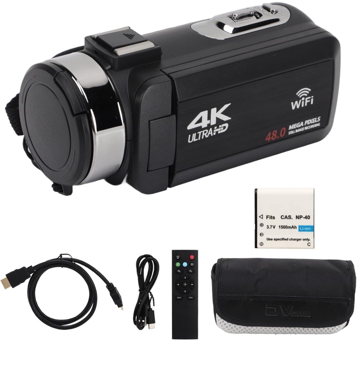 4K 48MP Ultra Video Camera Camcorder Digital
