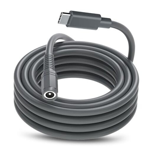 3M/Extension Power Cable Cord for Starlink Mini, 9.8FT USB C Male to DC Female