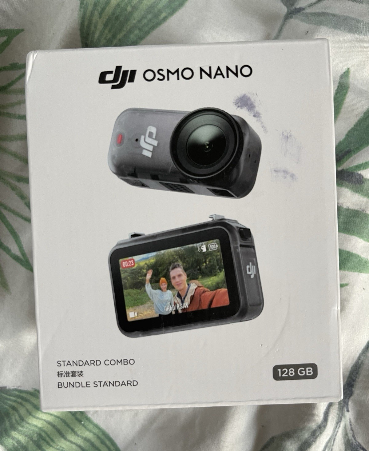 DJI Osmo Nano Action Camera Standard Combo 1080p Waterproof USB-C Black 128GB
